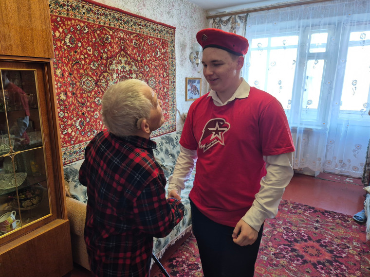 Вручение медали 80 лет победы.